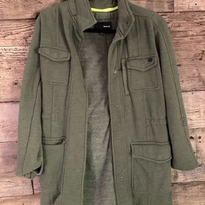 Hurley Cotton Utility Jacket W/ Detachable Hood